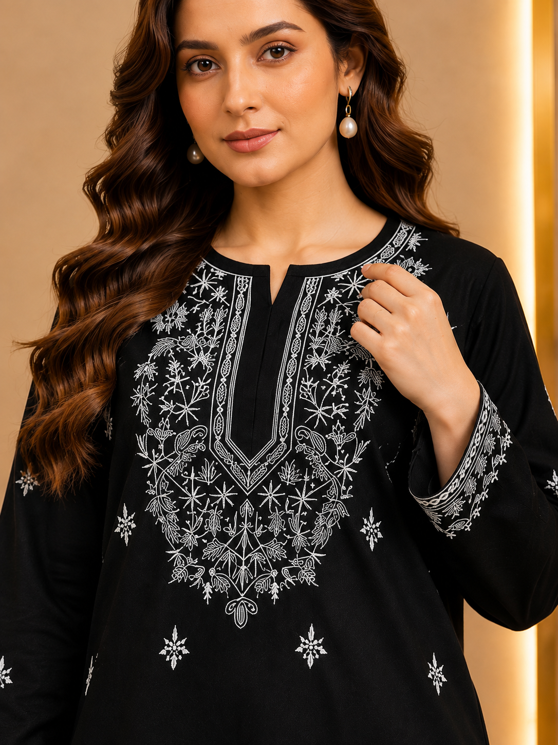 NIBRAS New Arrivals | Pure Cotton Farshi Shalwar 2-Piece Suit