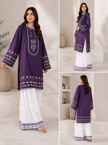 Pure Cotton 2 Piece Farshi Shalwar
